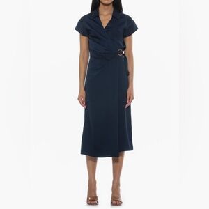 NEW Alexia Admor Wrap Midi Dress